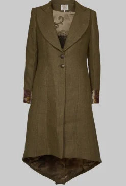T.ba Coats^Soul Embroidery Coat in Tweed