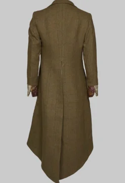 T.ba Coats^Soul Embroidery Coat in Tweed