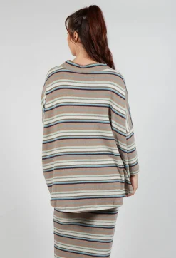 Mama B Jumpers^Spino Jumper in Alpaca Stripe