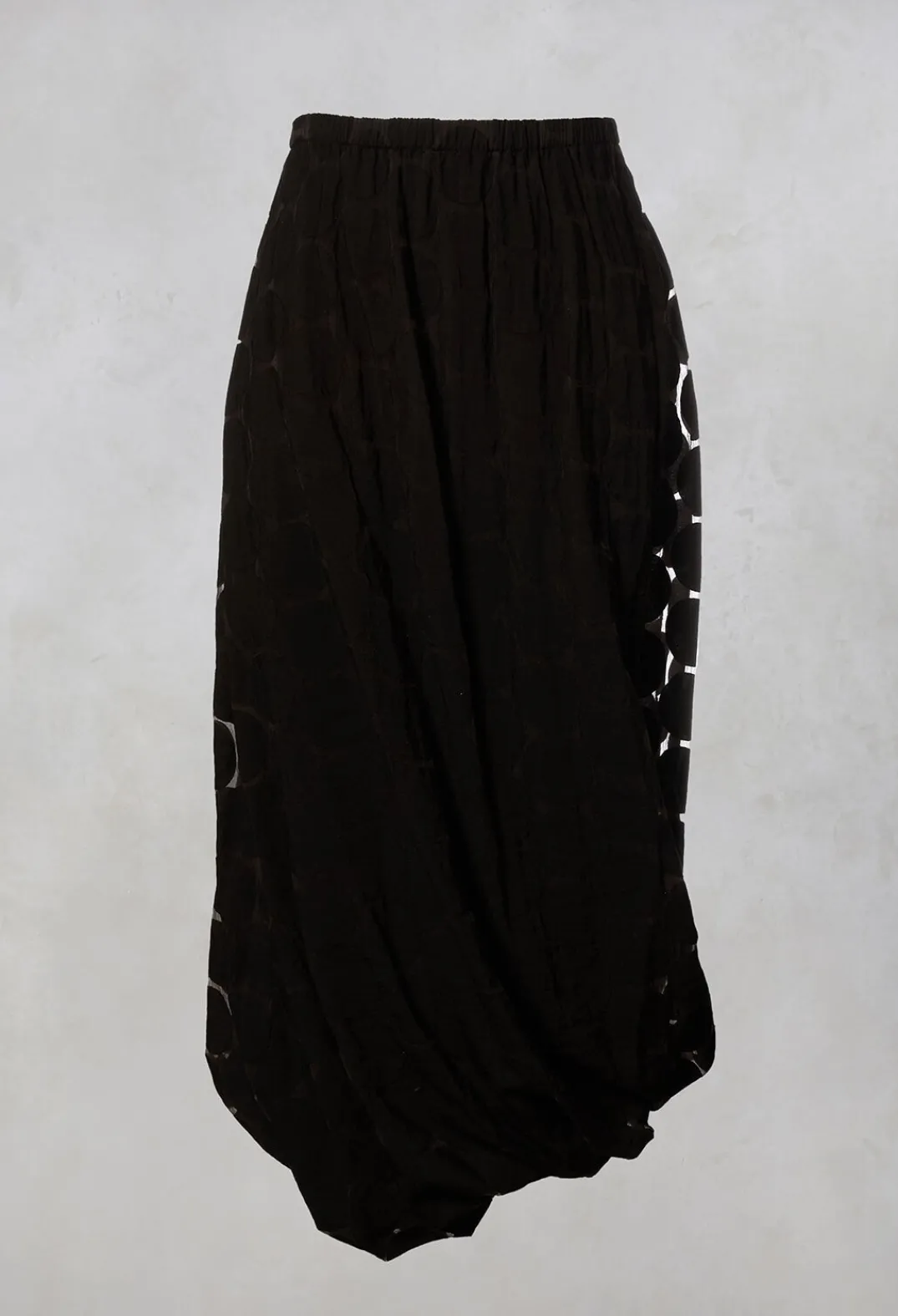 Out of Xile Skirts^Spot Sheer Bubble Skirt in Black