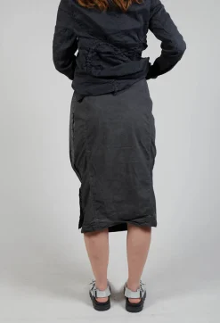 Rundholz Mainline Skirts^Stitch Pencil Skirt in Coal Cloud