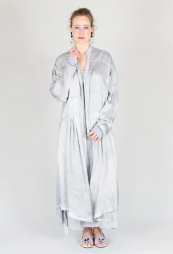 Umit Unal Dresses^Stitch Smock Dress in Original Grey