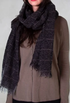 Olivia May Scarves^Stola Scarf in Brown