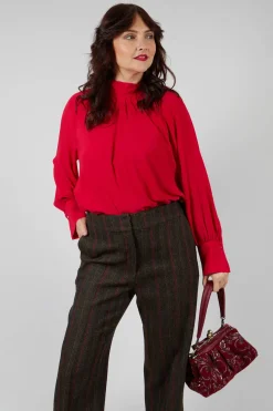 Beatrice B Shirts & Blouses^Storre Blouse in Red