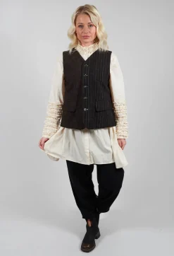 Bread and Butter Trousers^Straight Leg Cotton Trousers in Black