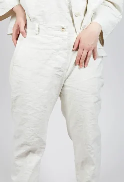 Aequamente Trousers^Straight Leg Trousers in Chalk