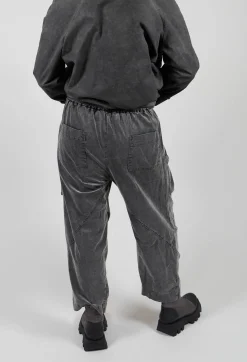 Amici Trousers^Straight Leg Trousers in Pewter