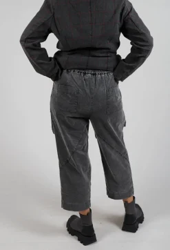 Amici Trousers^Straight Leg Trousers in Pewter