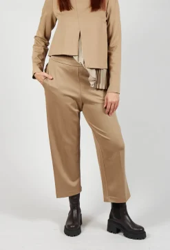 Mei Meij Trousers^Straight Leg Trousers in Camel