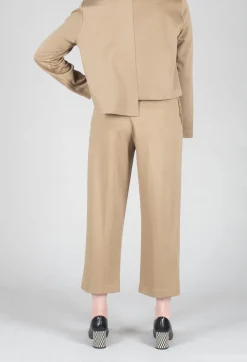 Mei Meij Trousers^Straight Leg Trousers in Camel