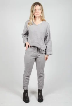 Aequamente Trousers^Straight Leg Trousers inTaupe