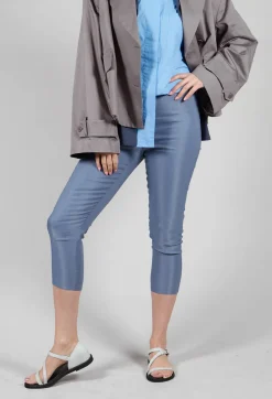 Sarah Pacini Leggings^Straight Leggings in Steel Blue