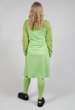 Rundholz Black Label Dresses^Strappy Jersey Dress in Lime