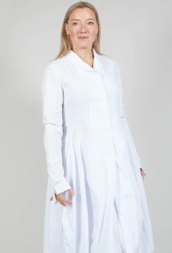 Rundholz Black Label Coats^Stretch Fit Coat in White