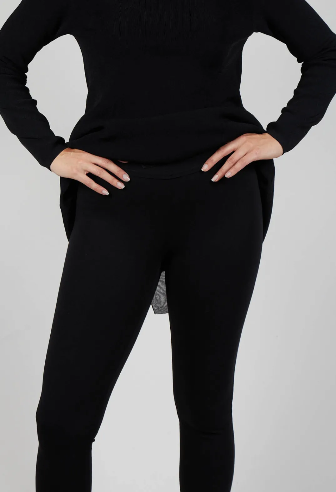 Sarah Pacini Leggings^Stretch Fit Leggings in Black