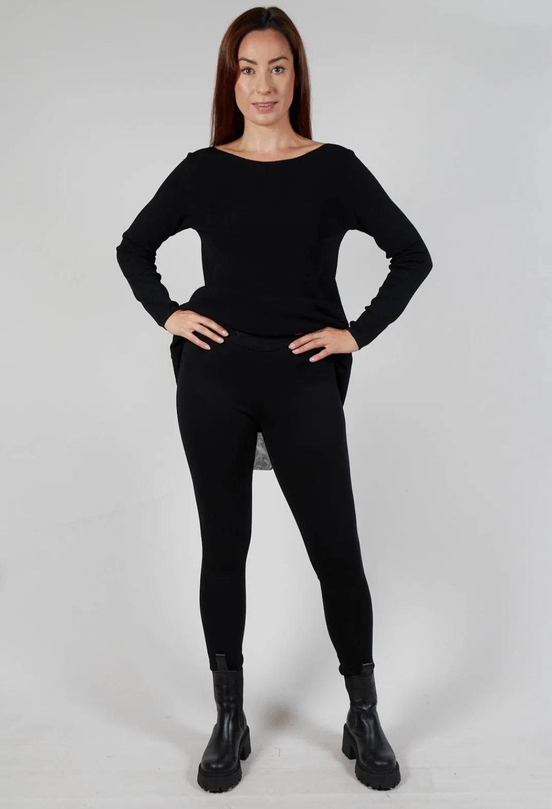 Sarah Pacini Leggings^Stretch Fit Leggings in Black