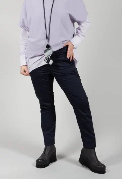Elemente Clemente Co-ords & Suits^Stretchy Trousers with Pockets in Night