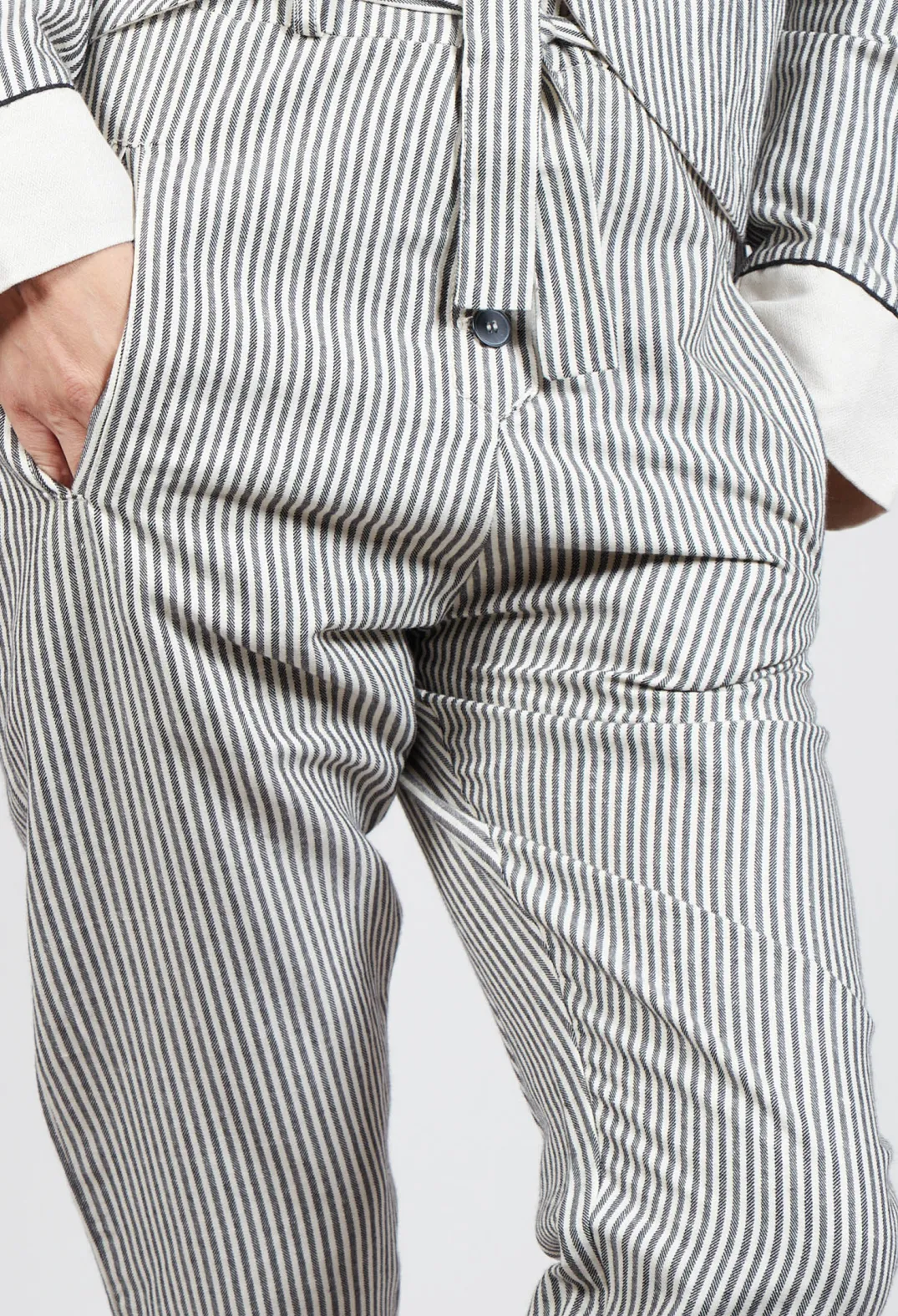 Jayko Co-ords & Suits^Striped High Waisted Peg Trousers in Unique