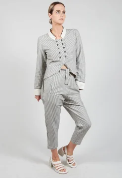 Jayko Co-ords & Suits^Striped High Waisted Peg Trousers in Unique