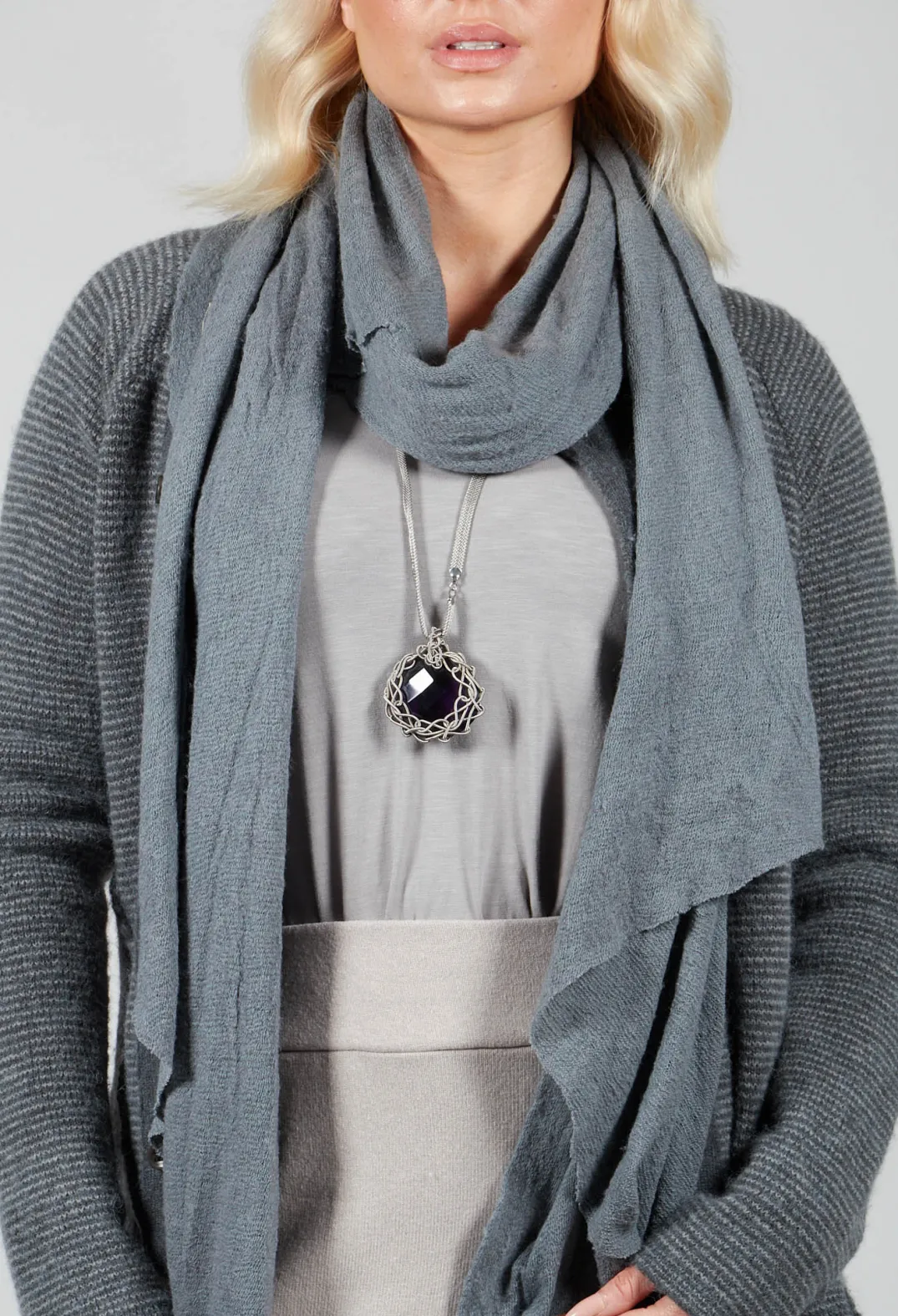 Jayko Jumpers^Striped Knit Cardigan