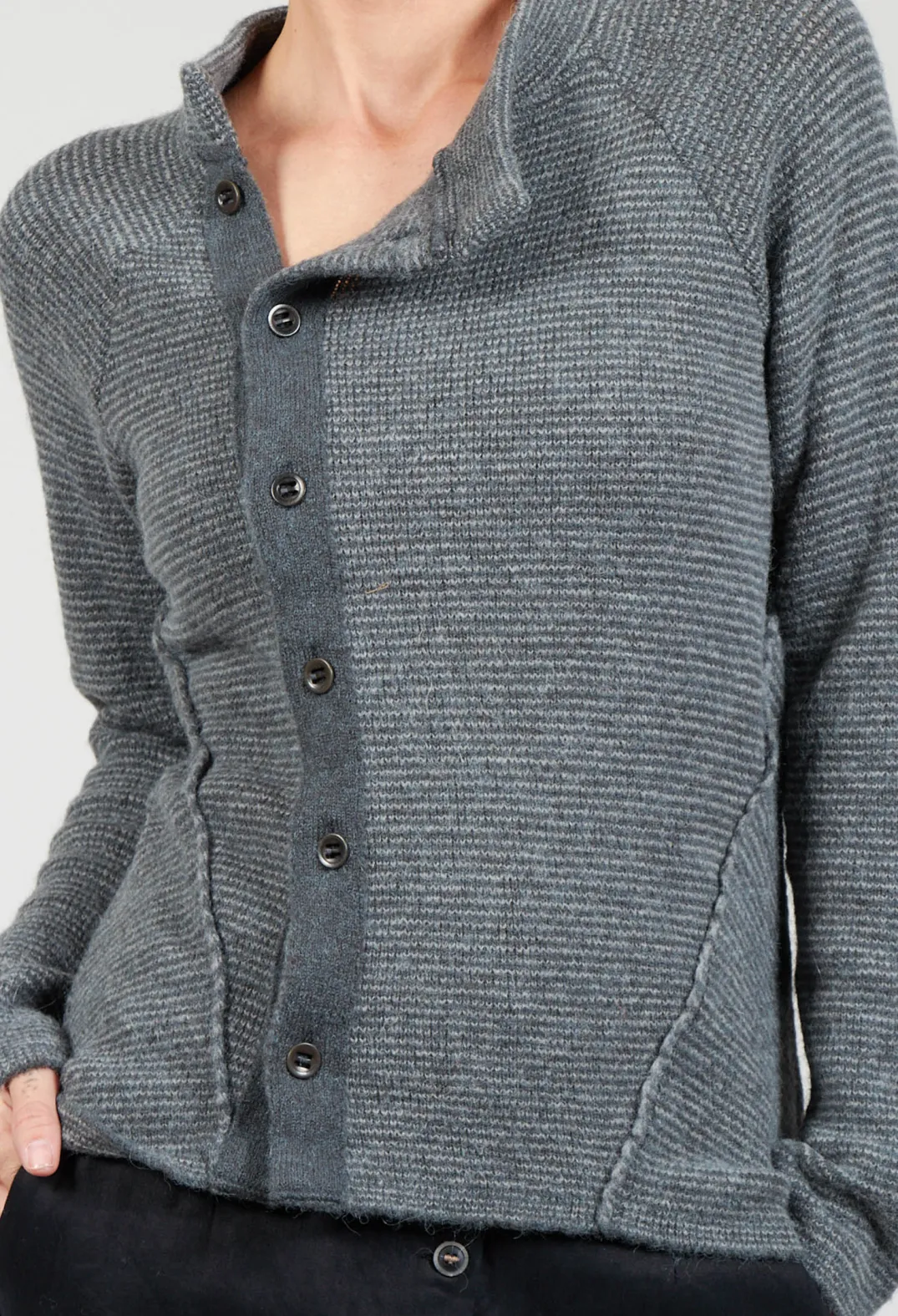 Jayko Jumpers^Striped Knit Cardigan