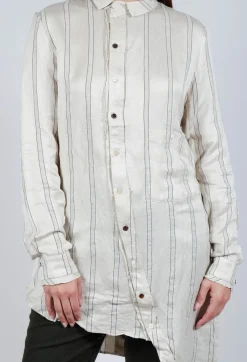 Aleksandr Manamis Shirts & Blouses^Striped Shirt in Ivory