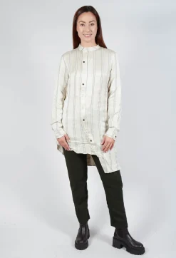 Aleksandr Manamis Shirts & Blouses^Striped Shirt in Ivory
