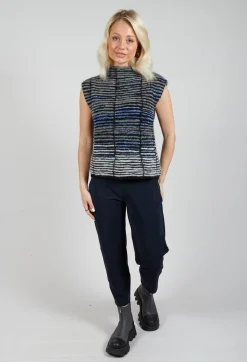 Sarah Pacini Trousers^Structured Trousers in Navy