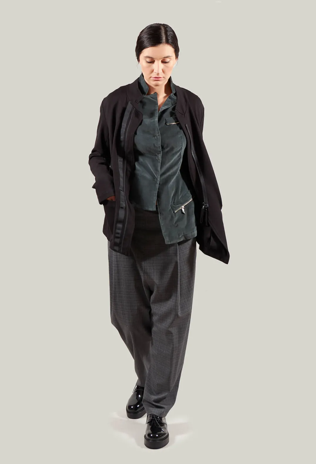 Oblique Creations Jackets^Suede Jacket in Island