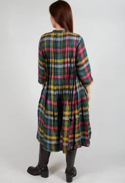 Eka Dresses^Sunny Dress in Green Multicolour