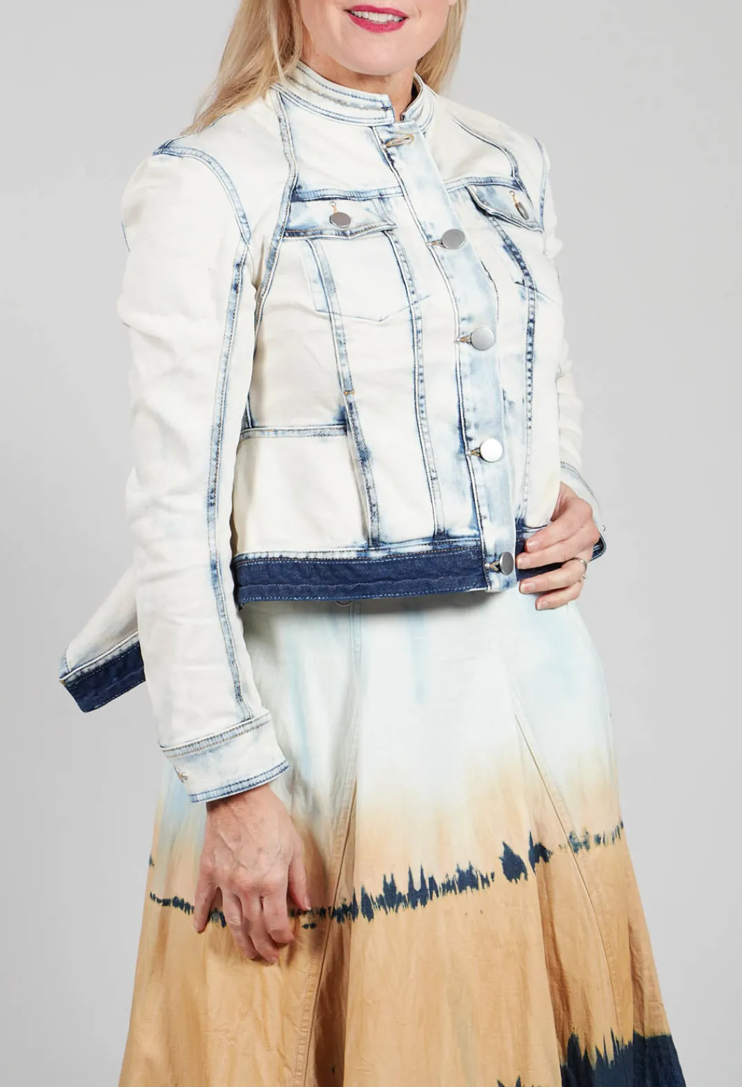 High Jackets^Suspense Jacket in Bleached Denim