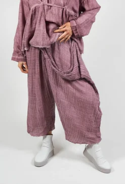 un-namable Co-ords & Suits^Susy Dyed Trousers in Wine