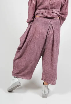 un-namable Co-ords & Suits^Susy Dyed Trousers in Wine