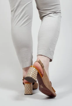 Chie Mihara Boots^Suzan Heel in Ocre Brown