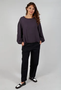 Aequamente Shirts & Blouses^Sweatshirt in Melanzana