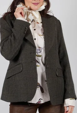 T.ba Jackets^Swing Jacket  in Jerex Knit