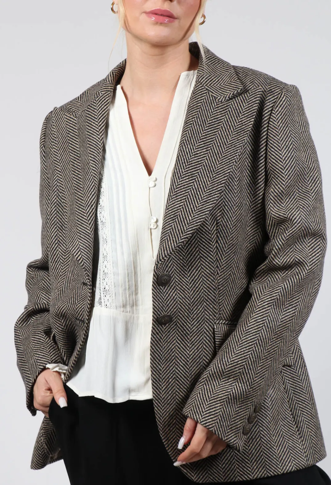 T.ba Jackets^Swing Jacket in Stripe