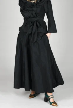 Pluslavie Trousers^T Culottes in Black