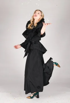 Pluslavie Trousers^T Culottes in Black