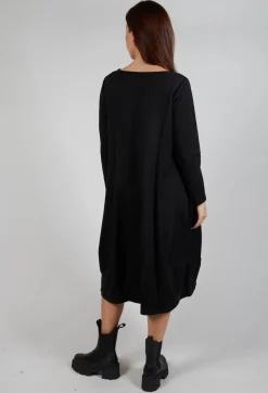 Bread and Butter Dresses^Taffata Front Dress in Black