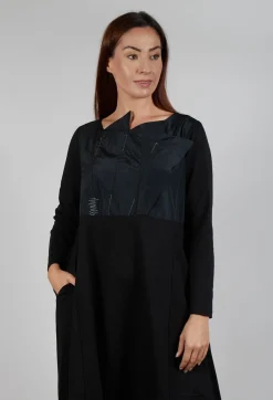 Bread and Butter Dresses^Taffata Front Dress in Black