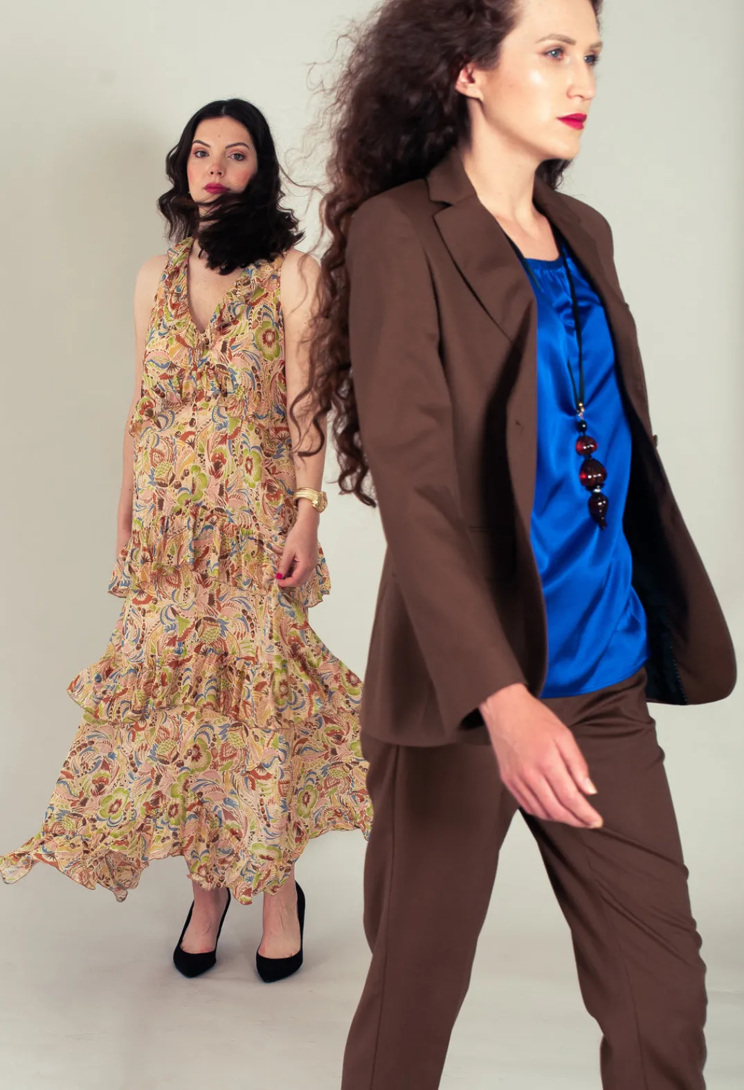Malloni Jackets|Co-ords & Suits^Tailored Blazer in Granato Tobacco