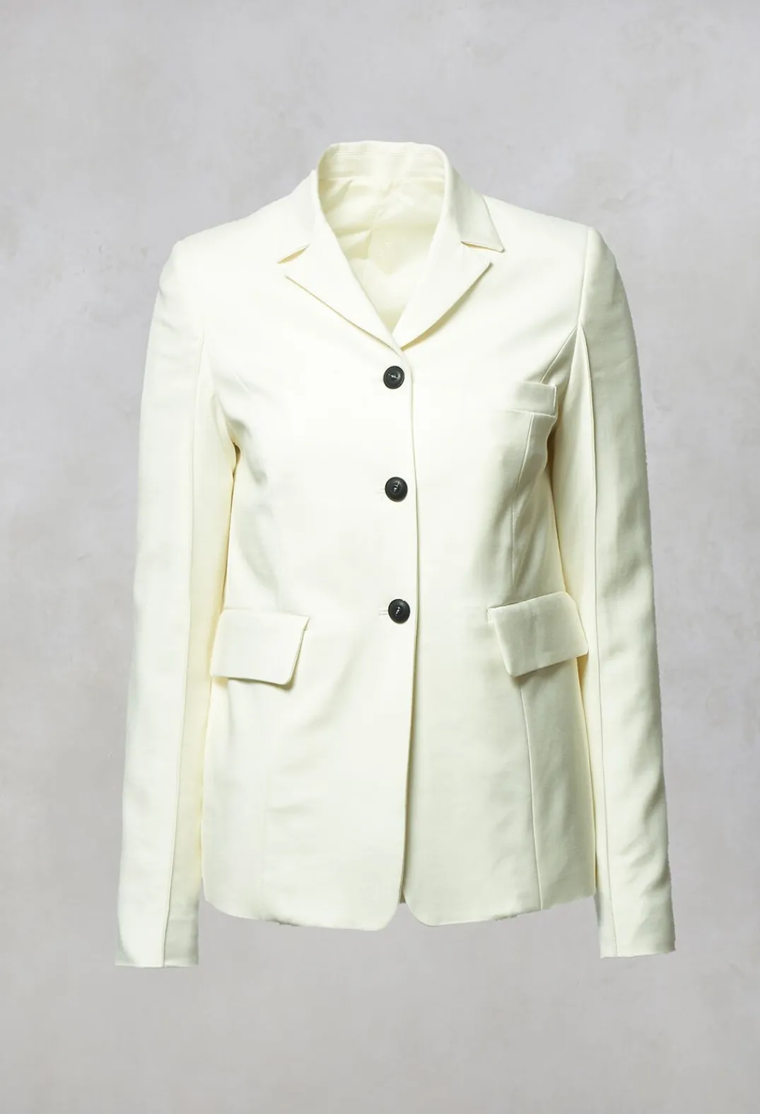 Malloni Jackets^Tailored Blazer in Prehnite Milk