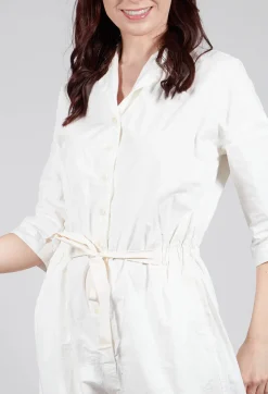 Album Di Famiglia Jumpsuits^Tailored Collar Jumpsuit CC in White