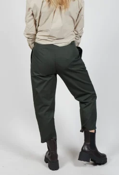 Apuntob Trousers^Tailored Cropped Trousers in Forest