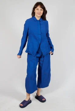 Rundholz Dip Jackets^Tailored Half-Zip Jacket in Royal