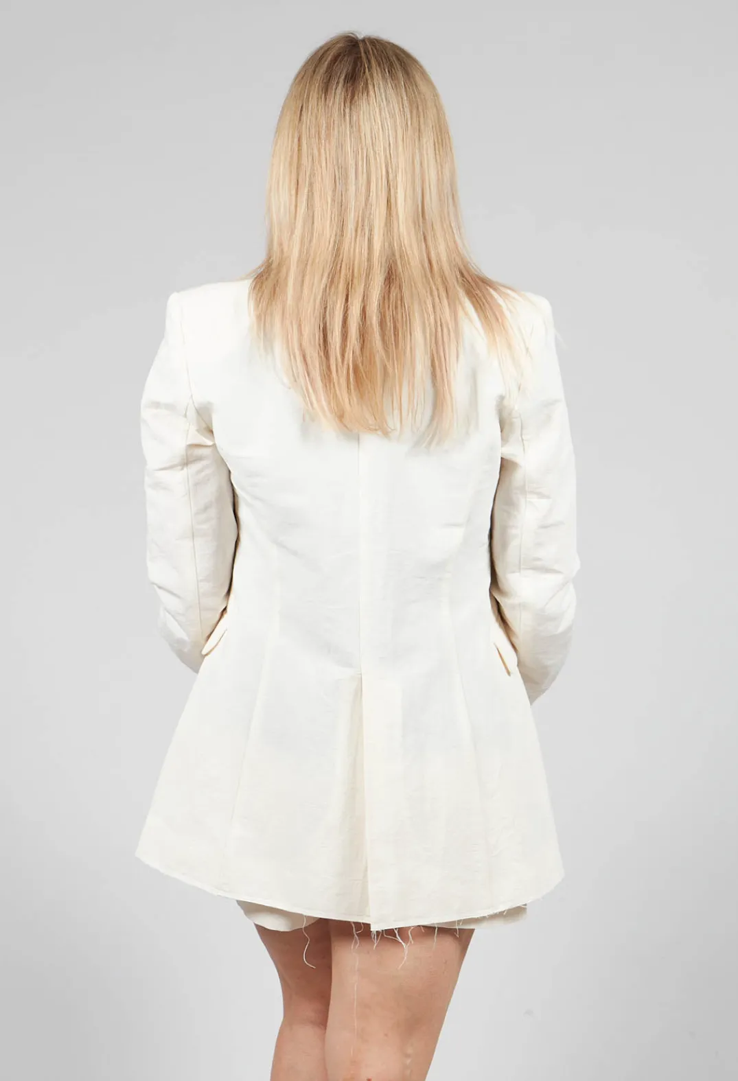 Isabel Benenato Jackets^Tailored Jacket in Milk