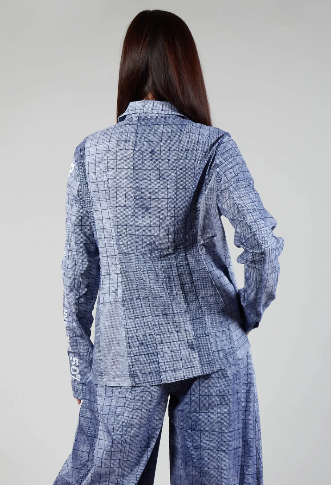 Rundholz Black Label Jackets^Tailored Jacket in Placed Azur Print