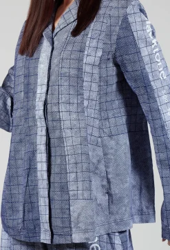 Rundholz Black Label Jackets^Tailored Jacket in Placed Azur Print