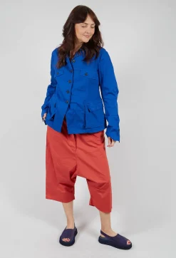 Rundholz Dip Jackets^Tailored Jacket with Notched Collar in Royal